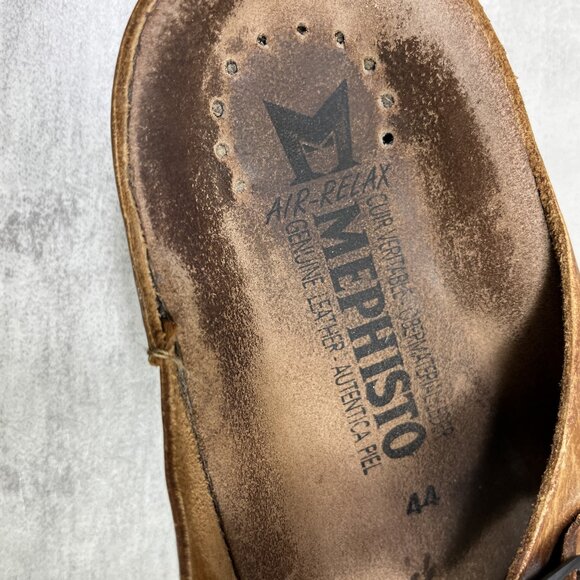 Mephisto Zach Leather Strap Sandals - Men's Size EU 44 / US 10-10.5 - Picture 8 of 8